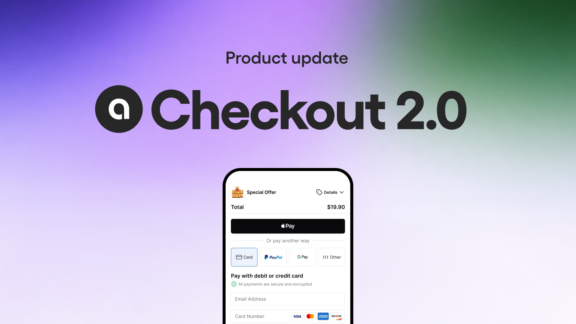 Introducing Checkout 2.0: A Conversion Optimized Checkout for DTC at Scale