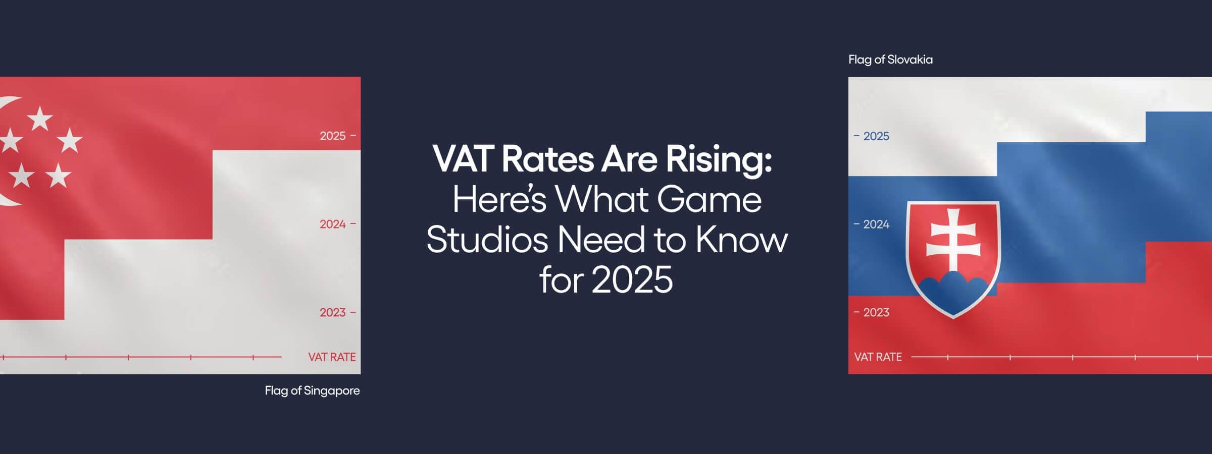 From Singapore to Slovakia, VAT Rates Are Rising: Here’s What Game Studios Need to Know for 2025